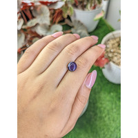 4.02 Ct. Purple Star Spinel from Ceylon (Sri Lanka) Life Style