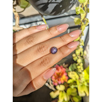4.02 Ct. Purple Star Spinel from Ceylon (Sri Lanka) Life Style