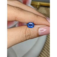 1.60 Ct. Blue Kyanite from Madagascar Life Style
