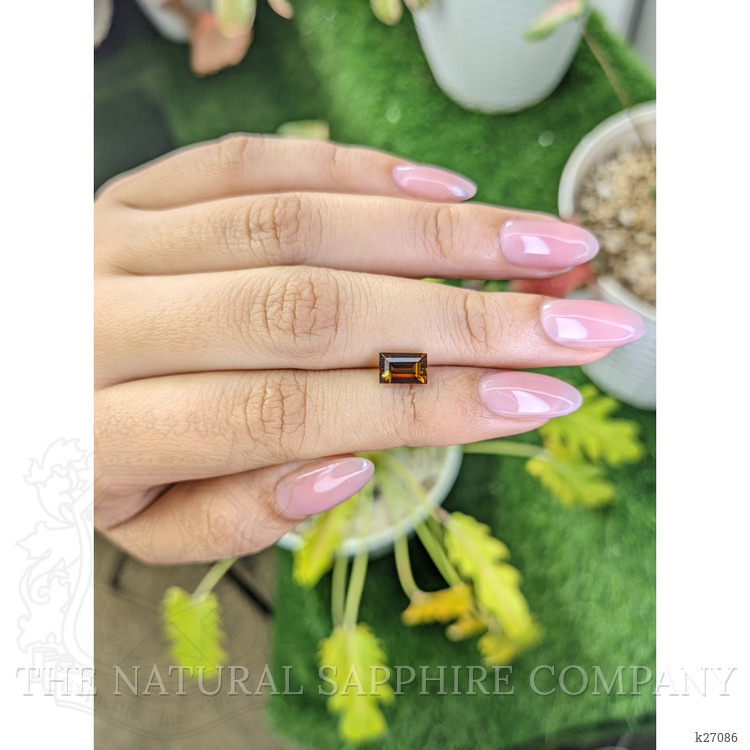 1.40 Ct. Brownish Orange Zircon from Ceylon (Sri Lanka)
