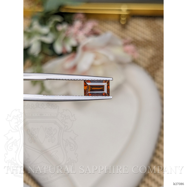 1.40 Ct. Brownish Orange Zircon from Ceylon (Sri Lanka)