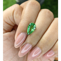 2.56 Ct. Tsavorite Garnet from Kenya Life Style