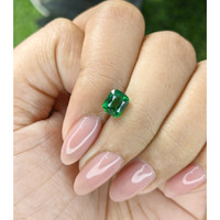1.54 Ct. Tsavorite Garnet from Kenya Life Style