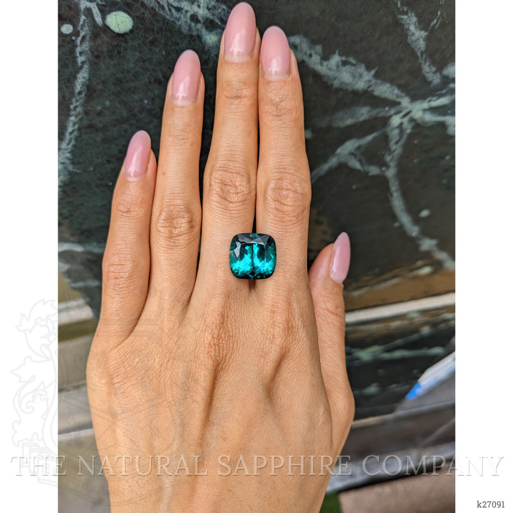 13.04 Ct. Bluish Green Tourmaline from Mozambique