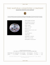 2.75 Ct. White Moonstone from Ceylon (Sri Lanka) Scan Report