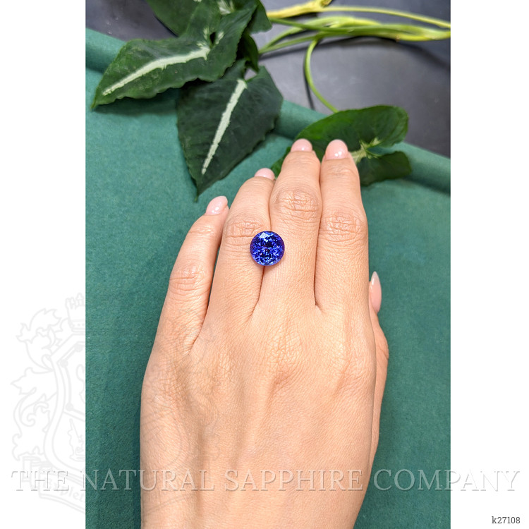 4.89 Ct. Violetish Blue Tanzanite from Tanzania