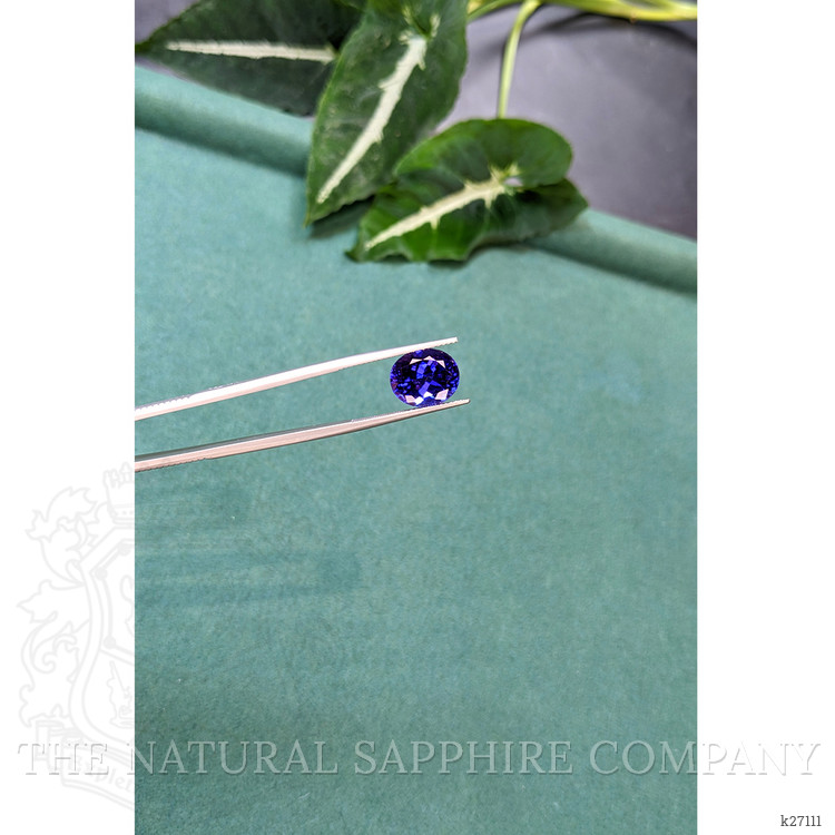 5.70 Ct. Violetish Blue Tanzanite from Tanzania