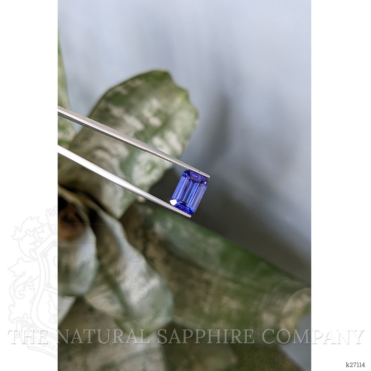 4.63 Ct. Violetish Blue Tanzanite from Tanzania