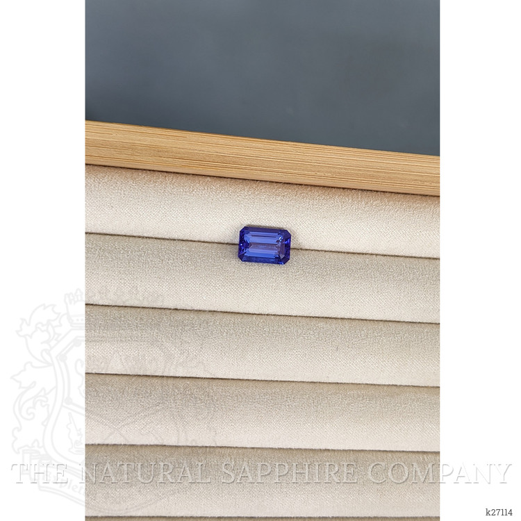 4.63 Ct. Violetish Blue Tanzanite from Tanzania