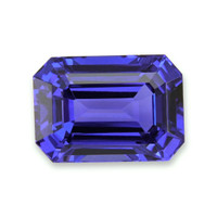 8.48 Ct. Violetish Blue Tanzanite from Tanzania Video