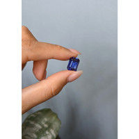 8.48 Ct. Violetish Blue Tanzanite from Tanzania Life Style