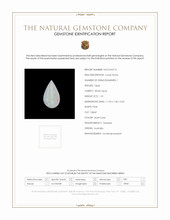 1.01 Ct. White Opal from Australia Scan Report