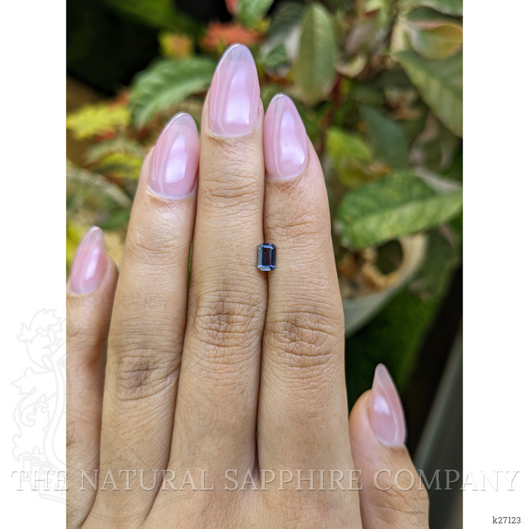 0.47 Ct. Purplish Blue Spinel from Ceylon (Sri Lanka)