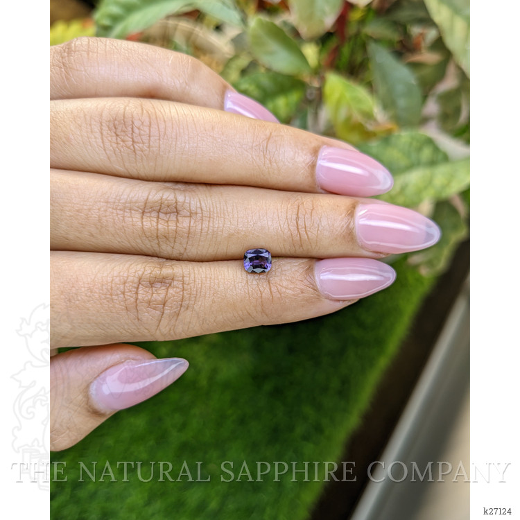 0.74 Ct. Purple Spinel from Ceylon (Sri Lanka)