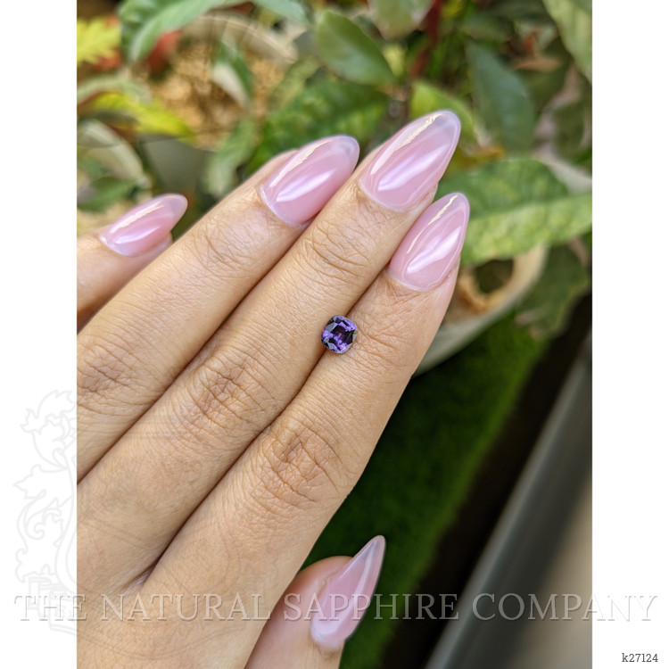 0.74 Ct. Purple Spinel from Ceylon (Sri Lanka)