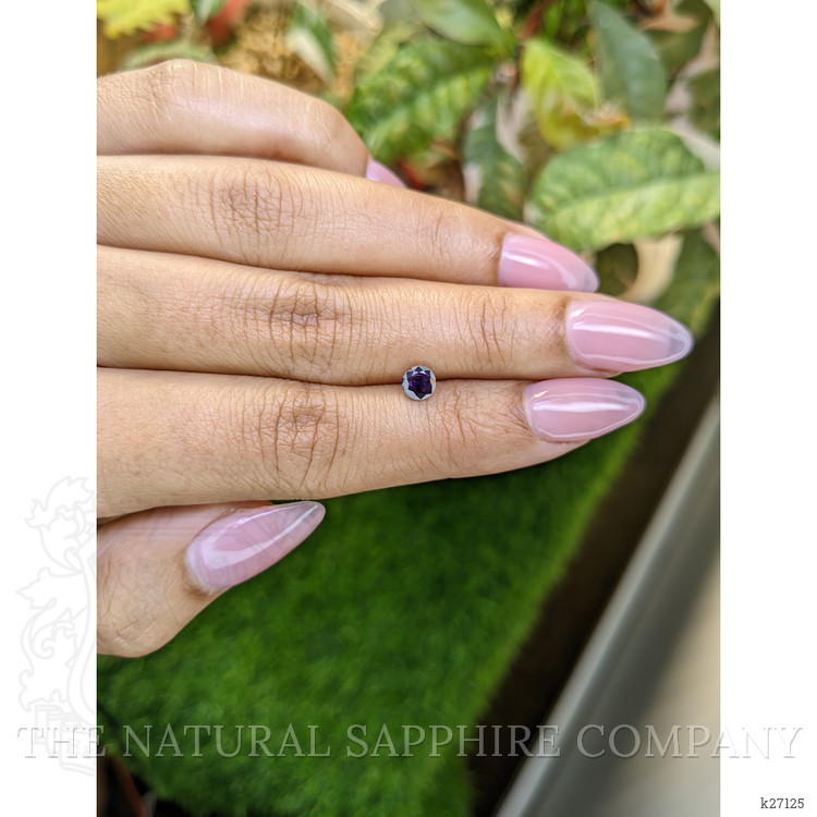 0.54 Ct. Purple Spinel from Ceylon (Sri Lanka)