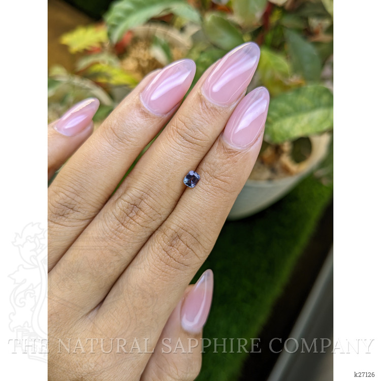 0.36 Ct. Violet Spinel from Ceylon (Sri Lanka)