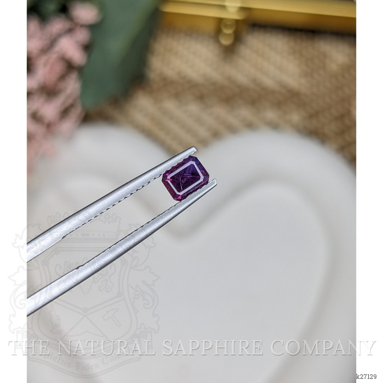 0.63 Ct. Pinkish Purple Spinel from Ceylon (Sri Lanka)