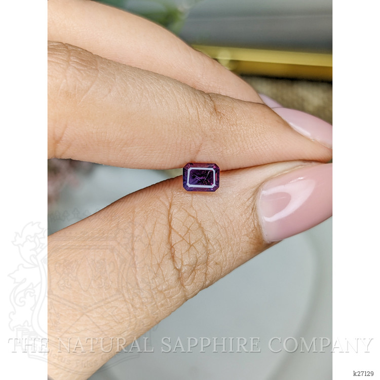 0.63 Ct. Pinkish Purple Spinel from Ceylon (Sri Lanka)