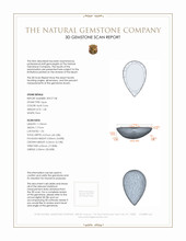 1.28 Ct. Cabochon White Opal from Australia 3 D Scan Report