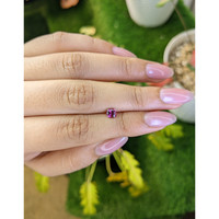 0.53 Ct. Pinkish Purple Garnet from Ceylon (Sri Lanka) Life Style