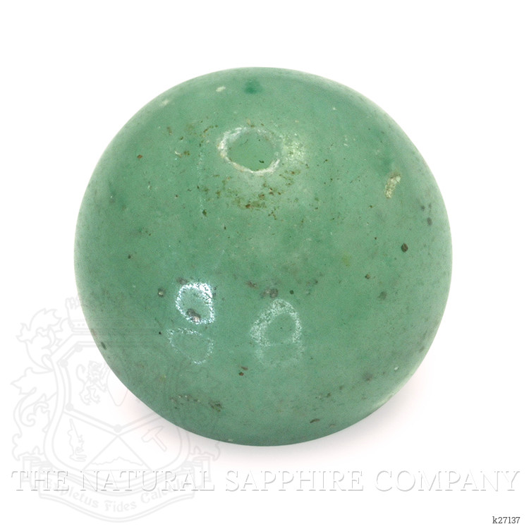 9.69 Ct. Bluish Green Jade from Burma (Myanmar)