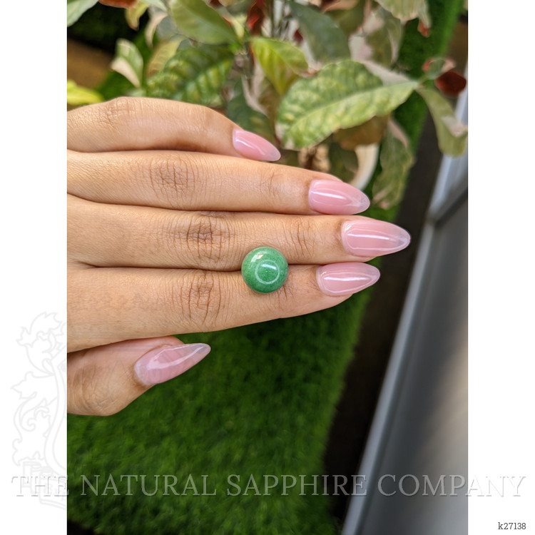 12.14 Ct. Green Jade from Burma (Myanmar)