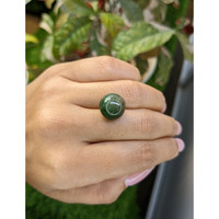 13.18 Ct. Bluish Green Jade from Burma (Myanmar) Life Style