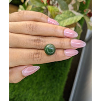 13.18 Ct. Bluish Green Jade from Burma (Myanmar) Life Style