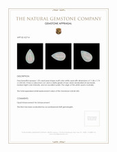 1.20 Ct. Cabochon White Opal from Australia Appraisal