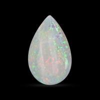 1.20 Ct. Cabochon White Opal from Australia Video