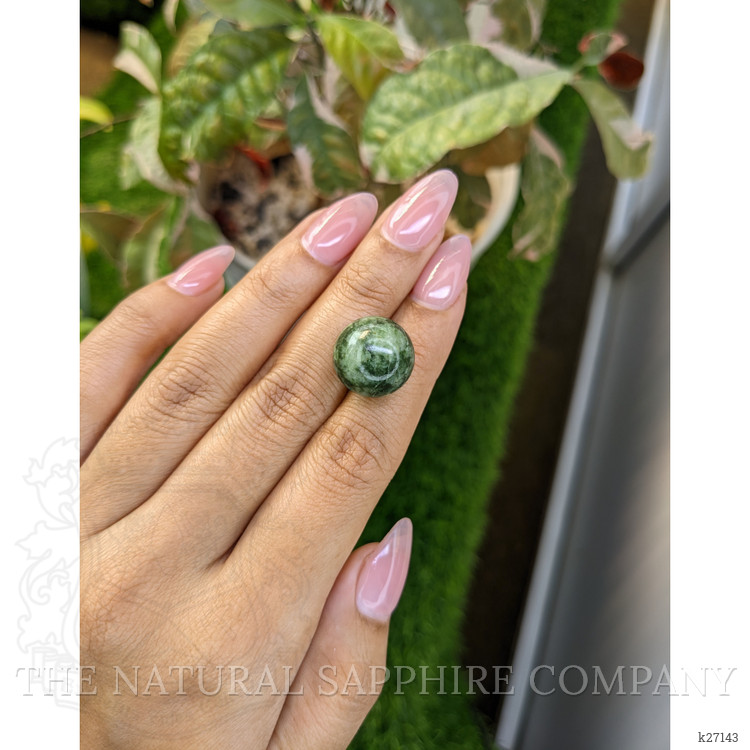 23.94 Ct. Green Jade from Burma (Myanmar)