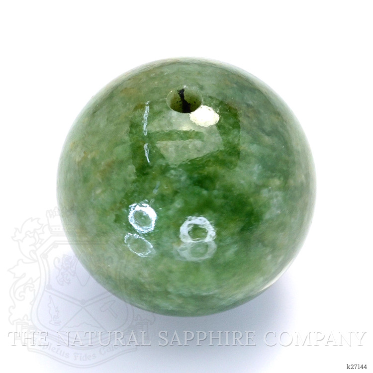 13.14 Ct. Yellowish Green Jade from Burma (Myanmar)