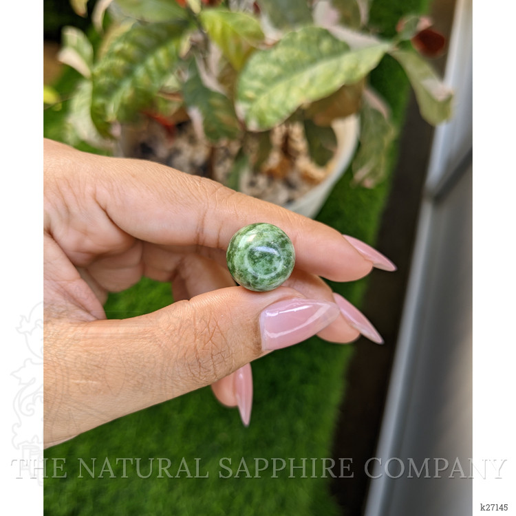 24.24 Ct. Green Jade from Burma (Myanmar)