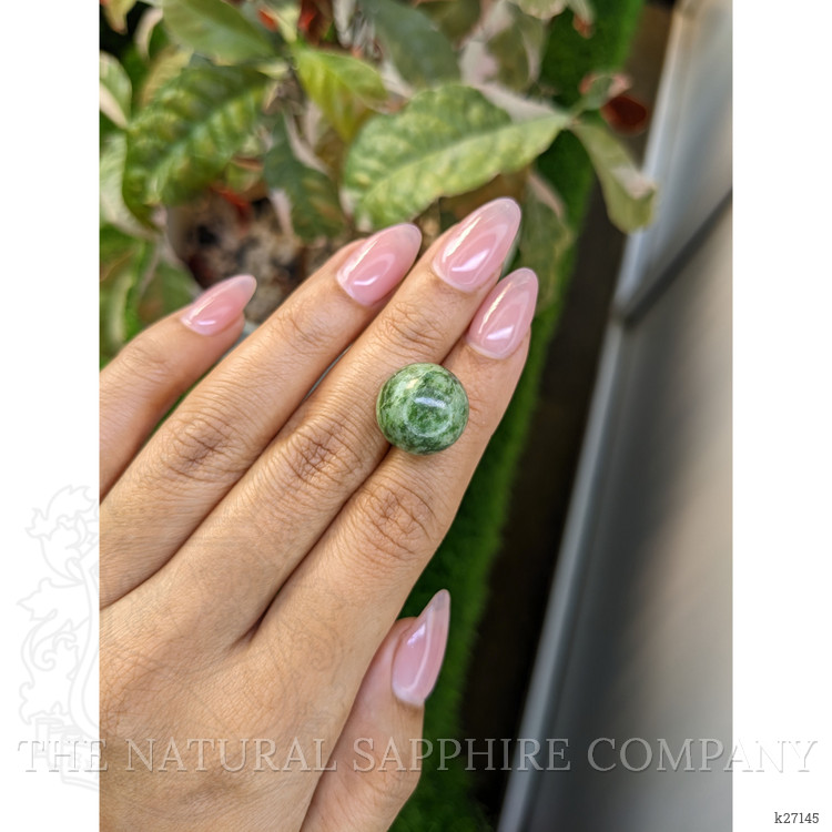 24.24 Ct. Green Jade from Burma (Myanmar)