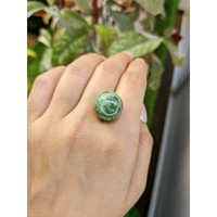 25.37 Ct. Green Jade from Burma (Myanmar) Life Style