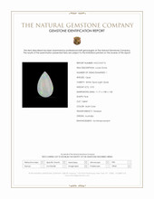 0.92 Ct. Multi Color White Opal (Light Opal) from Australia Scan Report