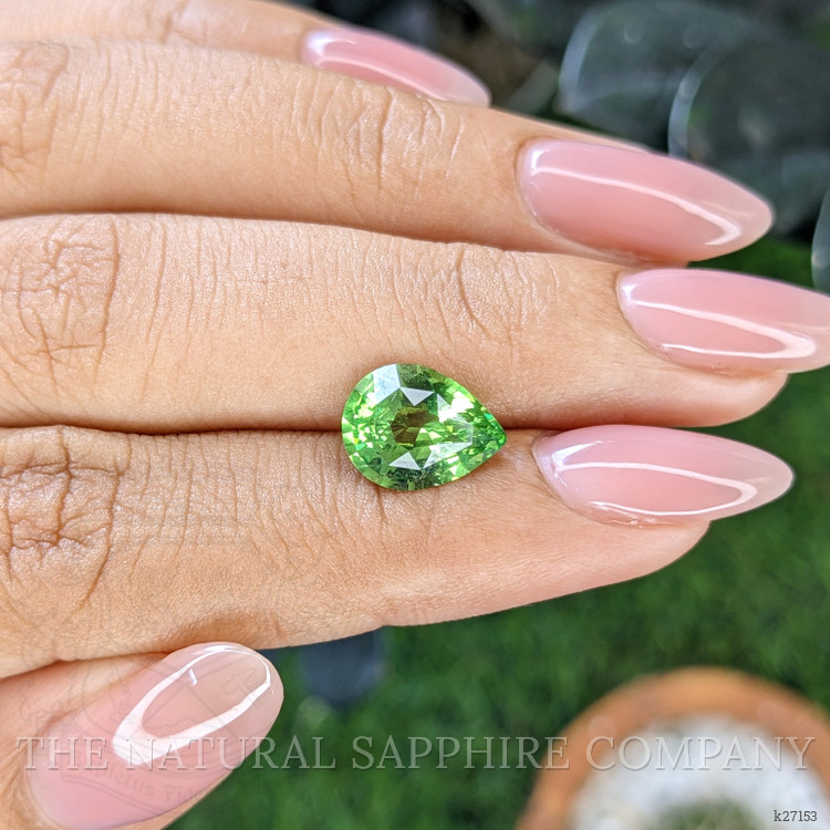 3.07 Ct. Tsavorite Garnet from Tanzania