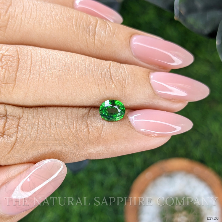 1.07 Ct. Tsavorite Garnet from Tanzania