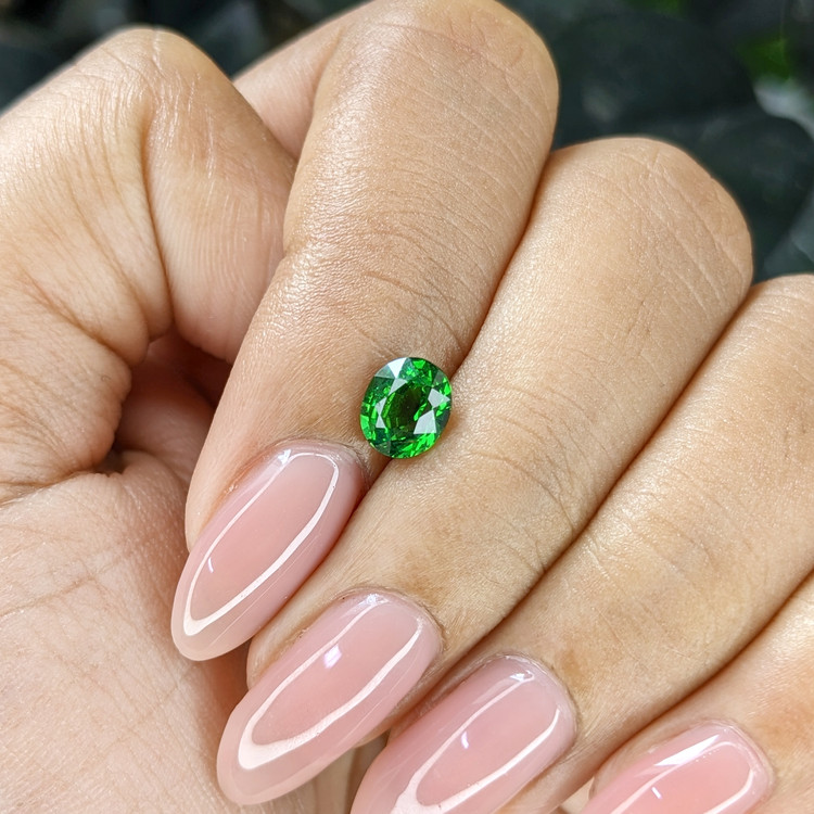 1.07 Ct. Tsavorite Garnet from Tanzania