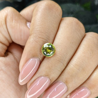1.88 Ct. Yellowish Green Chrysoberyl Life Style