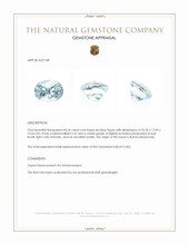60.24 Ct. Sky Blue Topaz from Burma (Myanmar) Appraisal
