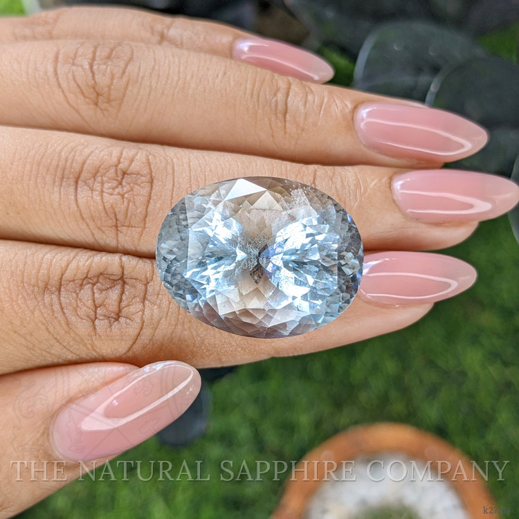 60.24 Ct. Sky Blue Topaz from Burma (Myanmar)