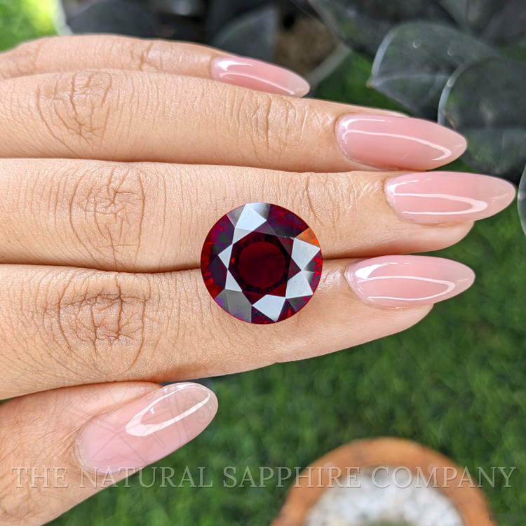 18.07 Ct. Red Garnet from Ceylon (Sri Lanka)