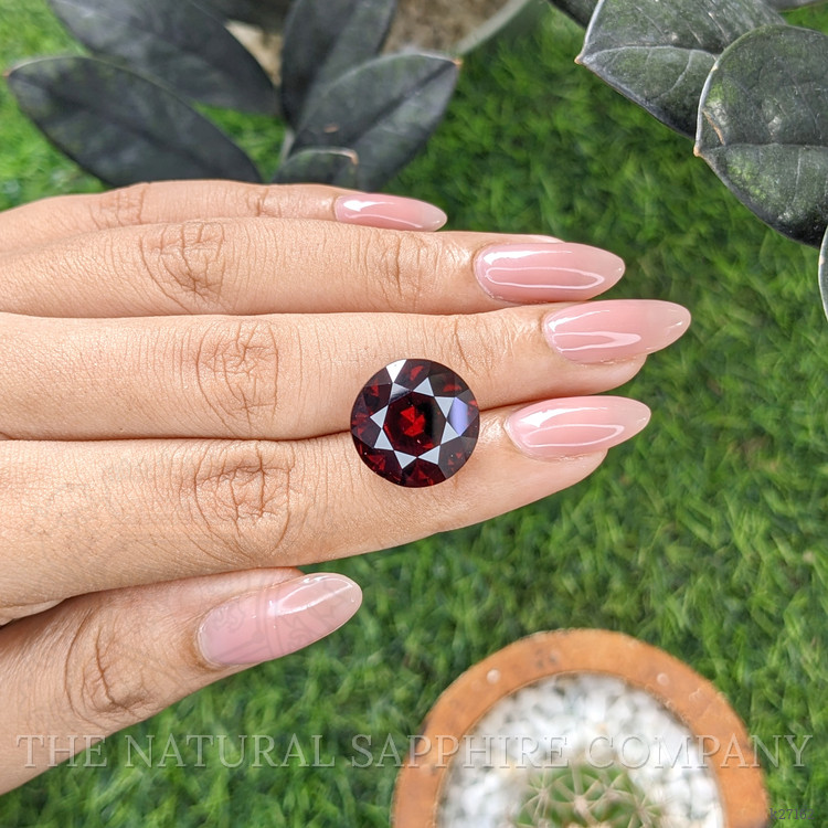 16.79 Ct. Red Garnet from Ceylon (Sri Lanka)
