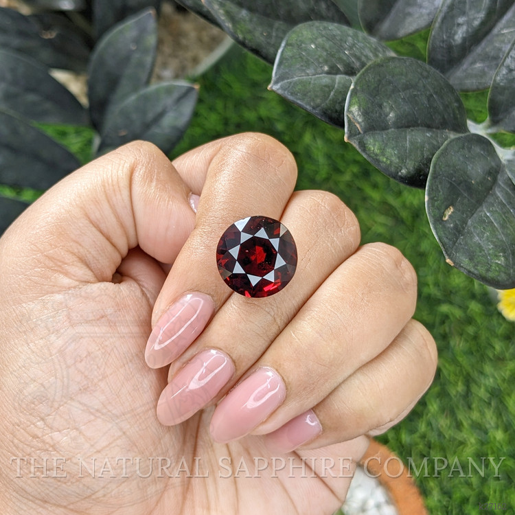 16.79 Ct. Red Garnet from Ceylon (Sri Lanka)
