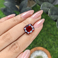 6.43 Ct. Red Garnet from Ceylon (Sri Lanka) Life Style
