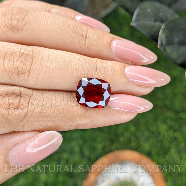 6.43 Ct. Red Garnet from Ceylon (Sri Lanka)