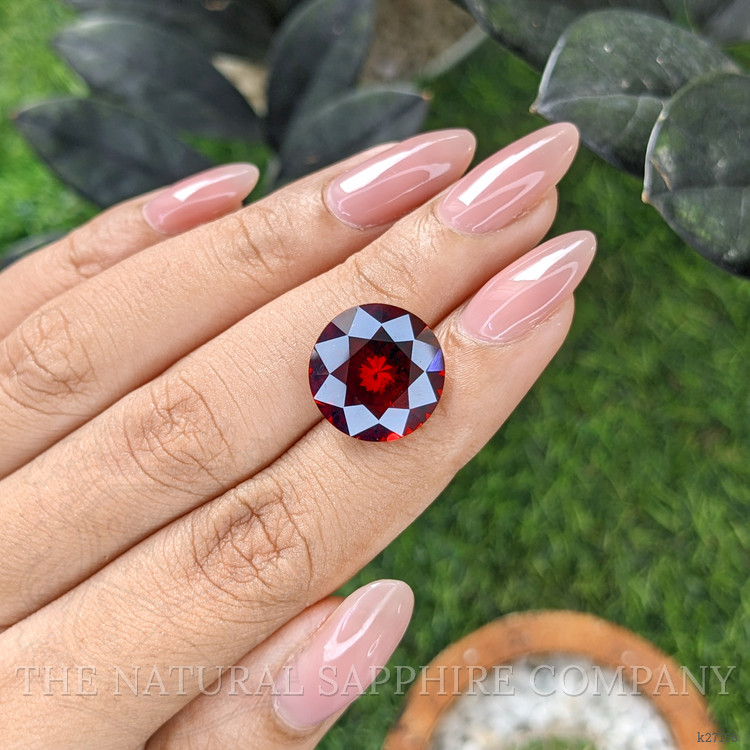 11.48 Ct. Red Garnet from Ceylon (Sri Lanka)