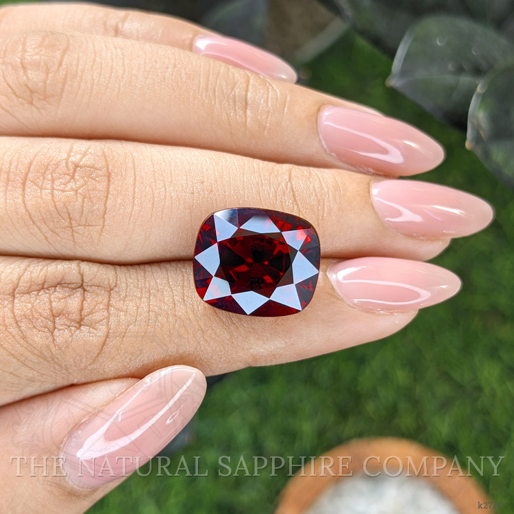 15.29 Ct. Red Garnet from Ceylon (Sri Lanka)